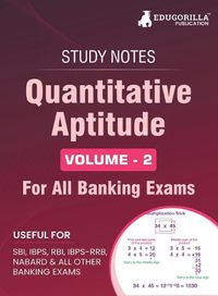 Cover image for Quantitative Aptitude For Banking Exams Vol-2