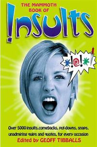 Cover image for The Mammoth Book of Insults