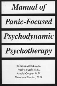 Cover image for Manual of Panic-focused Psychodynamic Psychotherapy