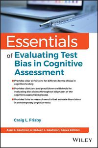 Cover image for Essentials of Evaluating Bias in Intelligence Testing