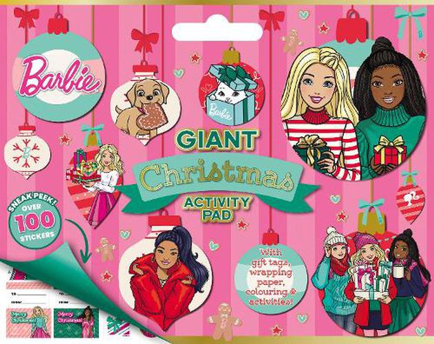 Cover image for Barbie Christmas: Giant Activity Pad (Mattel)