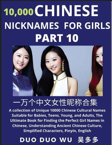 Cover image for Learn Chinese Nicknames for Girls (Part 10)