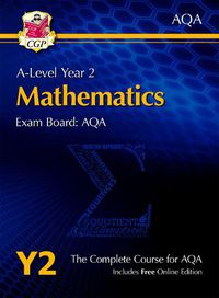 Cover image for A-Level Maths for AQA: Year 2 Student Book with Online Edition