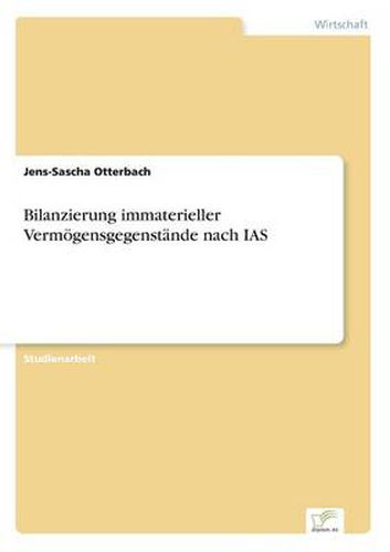 Cover image for Bilanzierung immaterieller Vermoegensgegenstande nach IAS