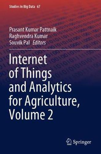 Cover image for Internet of Things and Analytics for Agriculture, Volume 2