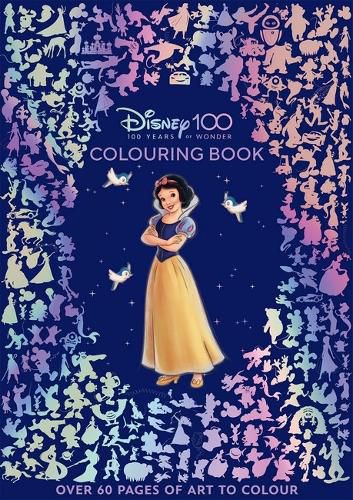 Cover image for Disney 100: Adult Colouring Book