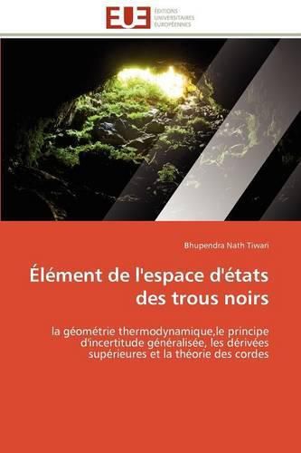 Cover image for L Ment de L'Espace D' Etats Des Trous Noirs