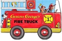 Cover image for Curious George's Fire Truck (Mini movers shaped board books)