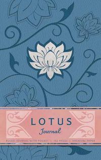 Cover image for Lotus Hardcover Ruled Journal
