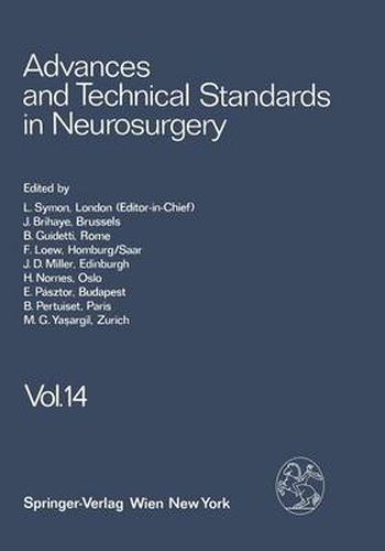Advances and Technical Standards in Neurosurgery: Volume 14