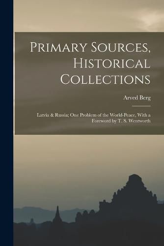 Cover image for Primary Sources, Historical Collections