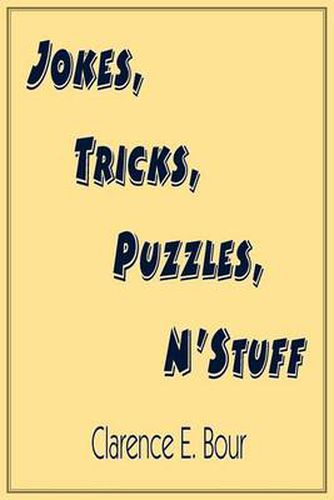 Cover image for Jokes, Tricks, Puzzles, N'stuff