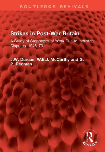 Cover image for Strikes in Post-War Britain