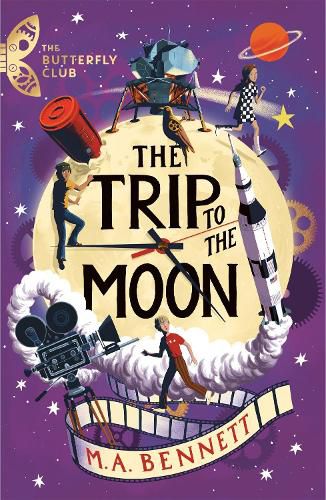 Cover image for The Trip to the Moon (The Butterfly Club, Book 4)