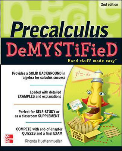 Cover image for Pre-calculus Demystified, Second Edition