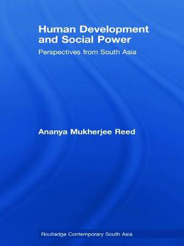 Cover image for Human Development and Social Power: Perspectives from South Asia