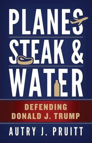 Cover image for Planes, Steak & Water: Defending Donald J. Trump