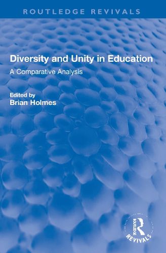 Diversity and Unity in Education