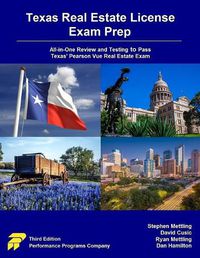 Cover image for Texas Real Estate License Exam Prep: All-in-One Review and Testing to Pass Texas' Pearson Vue Real Estate Exam