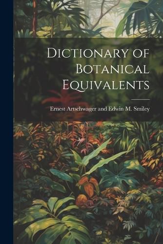 Cover image for Dictionary of Botanical Equivalents