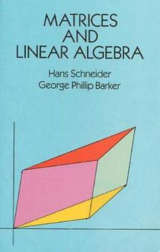 Cover image for Matrices and Linear Algebra