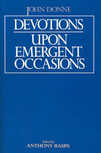 Cover image for Devotions upon Emergent Occasions