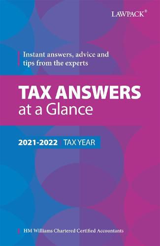 Cover image for Tax Answers at a Glance 2021/22: Instant answers, advice and tips from the experts