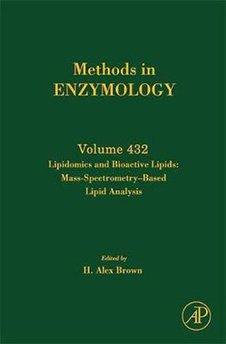 Lipidomics and Bioactive Lipids: Mass Spectrometry Based Lipid Analysis