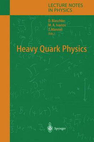 Cover image for Heavy Quark Physics