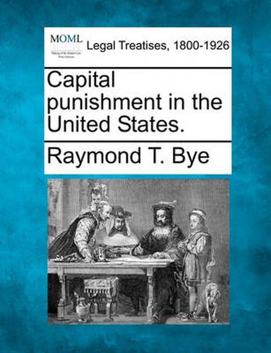 Cover image for Capital Punishment in the United States.