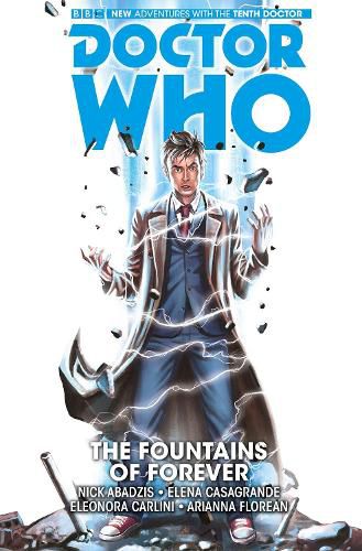 Cover image for Doctor Who: The Tenth Doctor Vol. 3: The Fountains of Forever