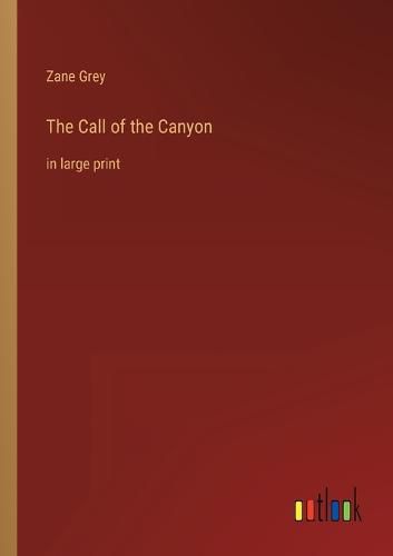 Cover image for The Call of the Canyon