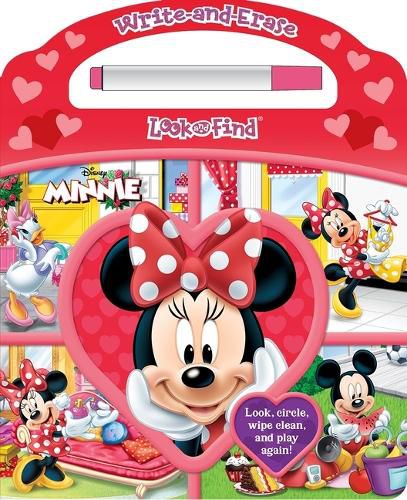 Cover image for Disney Minnie: Write-And-Erase Look and Find