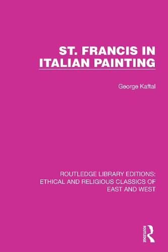 Cover image for St. Francis in Italian Painting