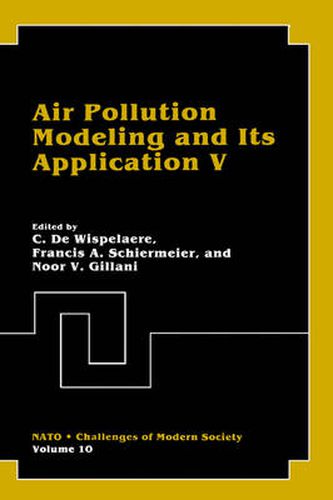 Cover image for Air Pollution Modeling and Its Application V