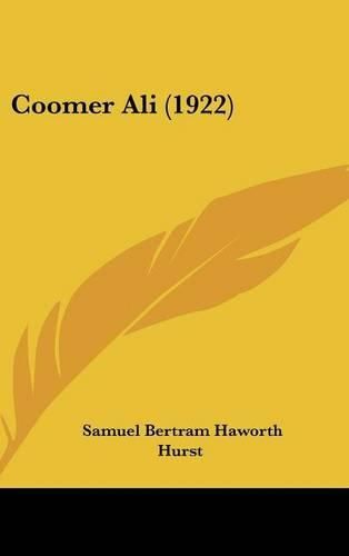 Cover image for Coomer Ali (1922)