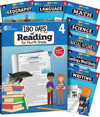 Cover image for 180 Days(tm) Bundle Grade 4: 8-Book Set