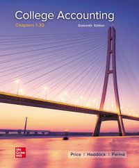 Cover image for Loose Leaf for College Accounting Chapters 1-30