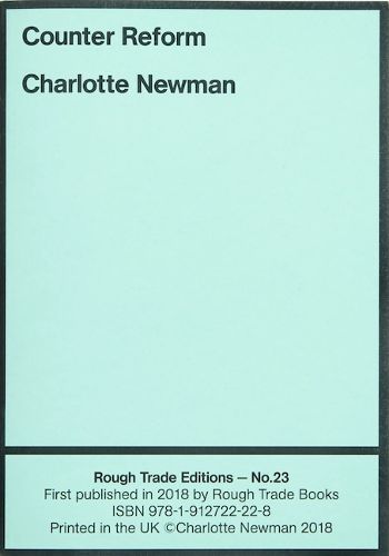 Cover image for Counter Reform - Charlotte Newman (RT#23)