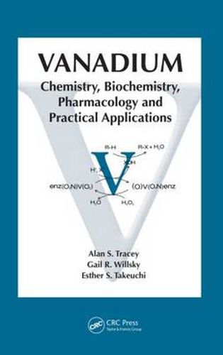 Cover image for Vanadium: Chemistry, Biochemistry, Pharmacology and Practical Applications