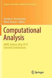 Cover image for Computational Analysis: AMAT, Ankara, May 2015 Selected Contributions