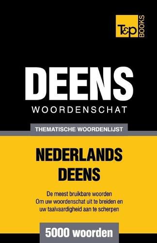 Cover image for Thematische woordenschat Nederlands-Deens - 5000 woorden