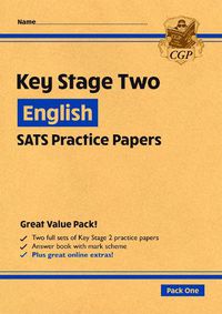 Cover image for New KS2 English SATS Practice Papers: Pack 1 - for the 2023 tests (with free Online Extras)