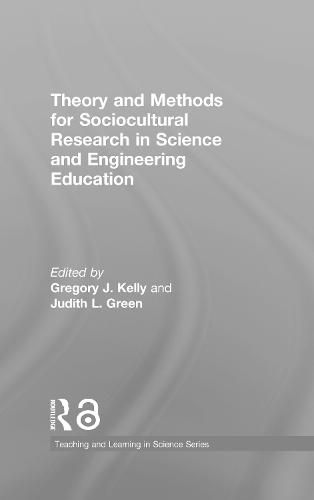 Cover image for Theory and Methods for Sociocultural Research in Science and Engineering Education