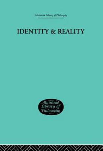 Cover image for Identity & Reality