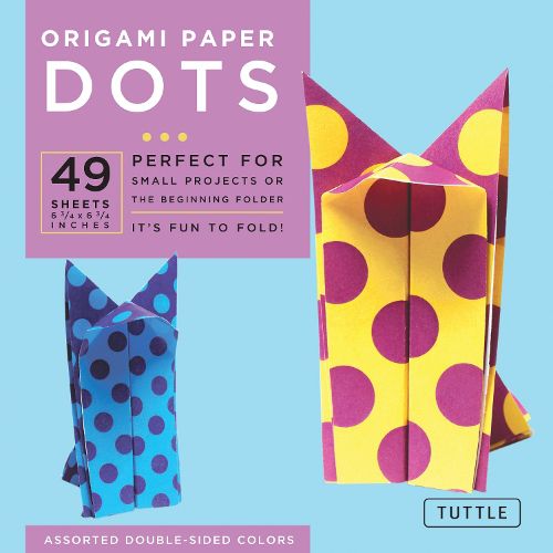 Cover image for Origami Paper - Dots - 6 3/4" - 49 Sheets