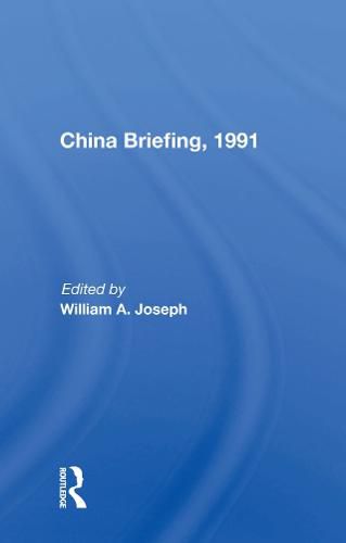 Cover image for China Briefing, 1991