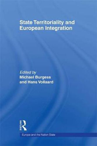 Cover image for State Territoriality and European Integration