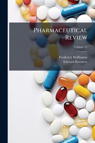 Cover image for Pharmaceutical Review; Volume 25
