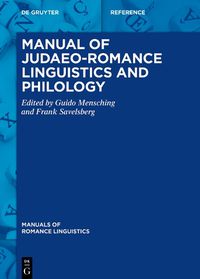 Cover image for Manual of Judaeo-Romance Linguistics and Philology